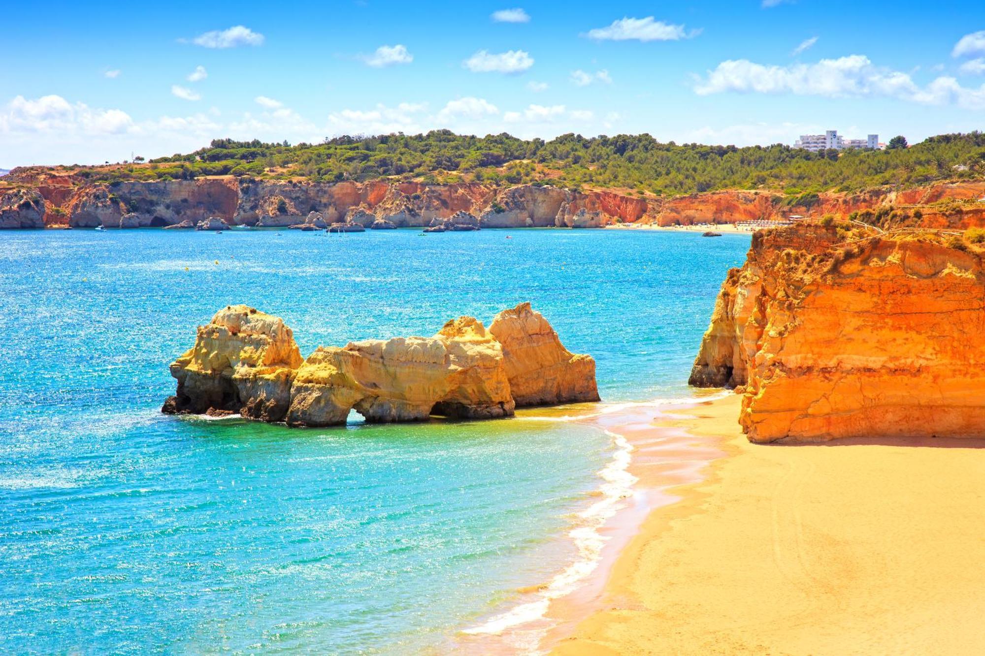 Bnb Homes Praia Da Rocha Beach Bright Apartment 50 M Away From The Ocean ปอร์ติเมา ภายนอก รูปภาพ